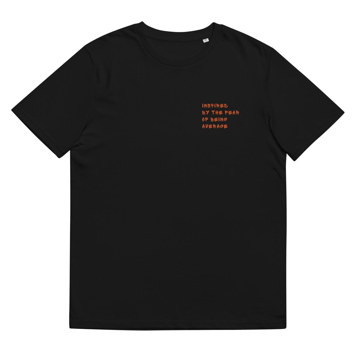 unisex organic cotton t-shirt: inspired by the fear