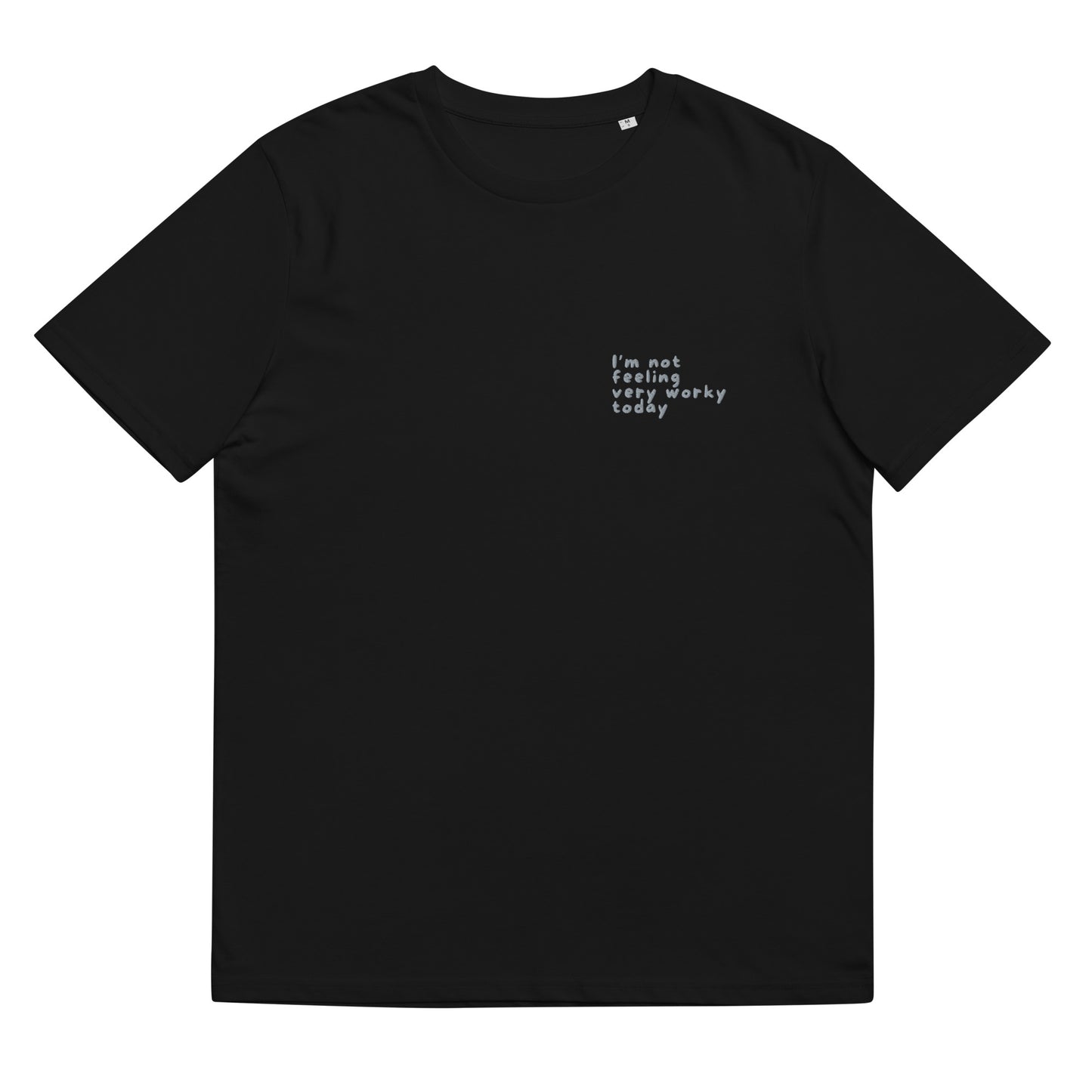 unisex organic cotton t-shirt: not worky today