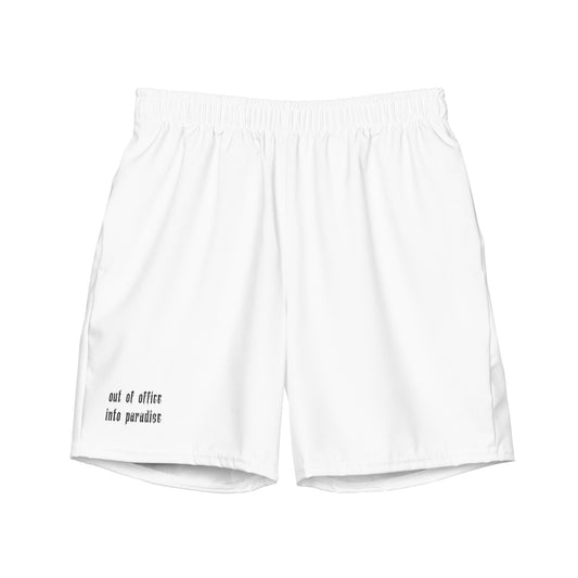 men's swim trunks: out of the office
